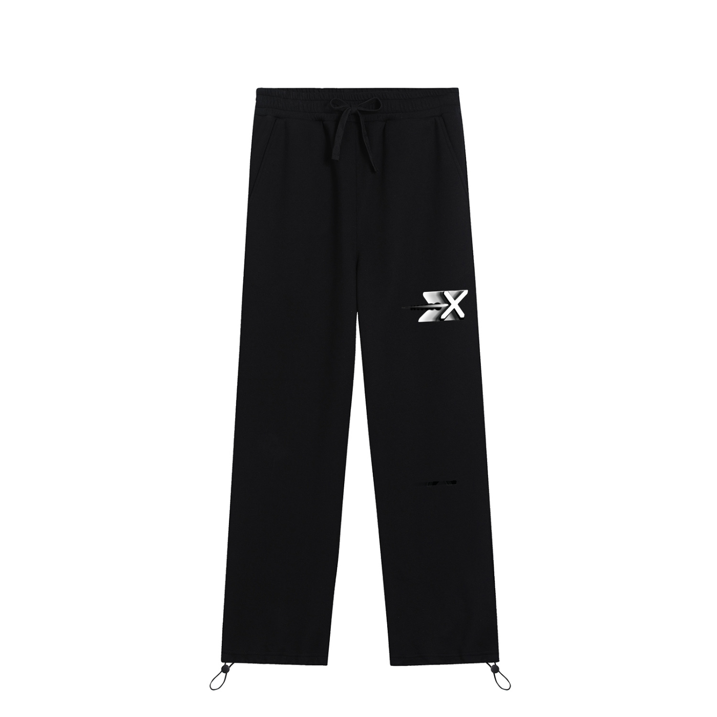 Essential Drawstring Straight-Leg Sweatpants