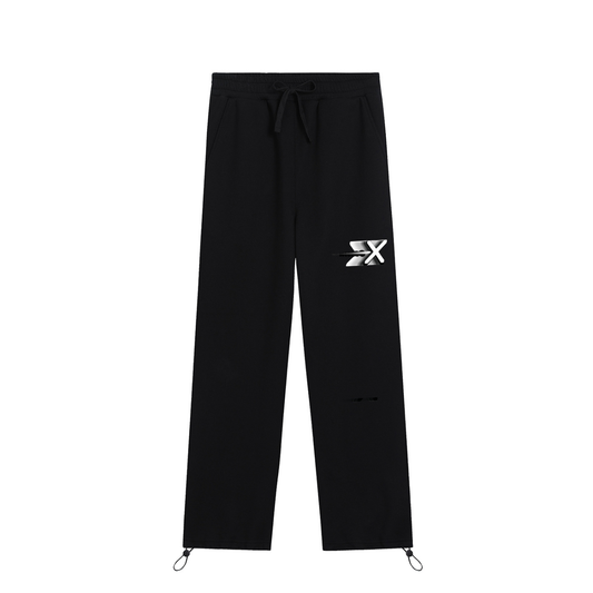 Essential Drawstring Straight-Leg Sweatpants
