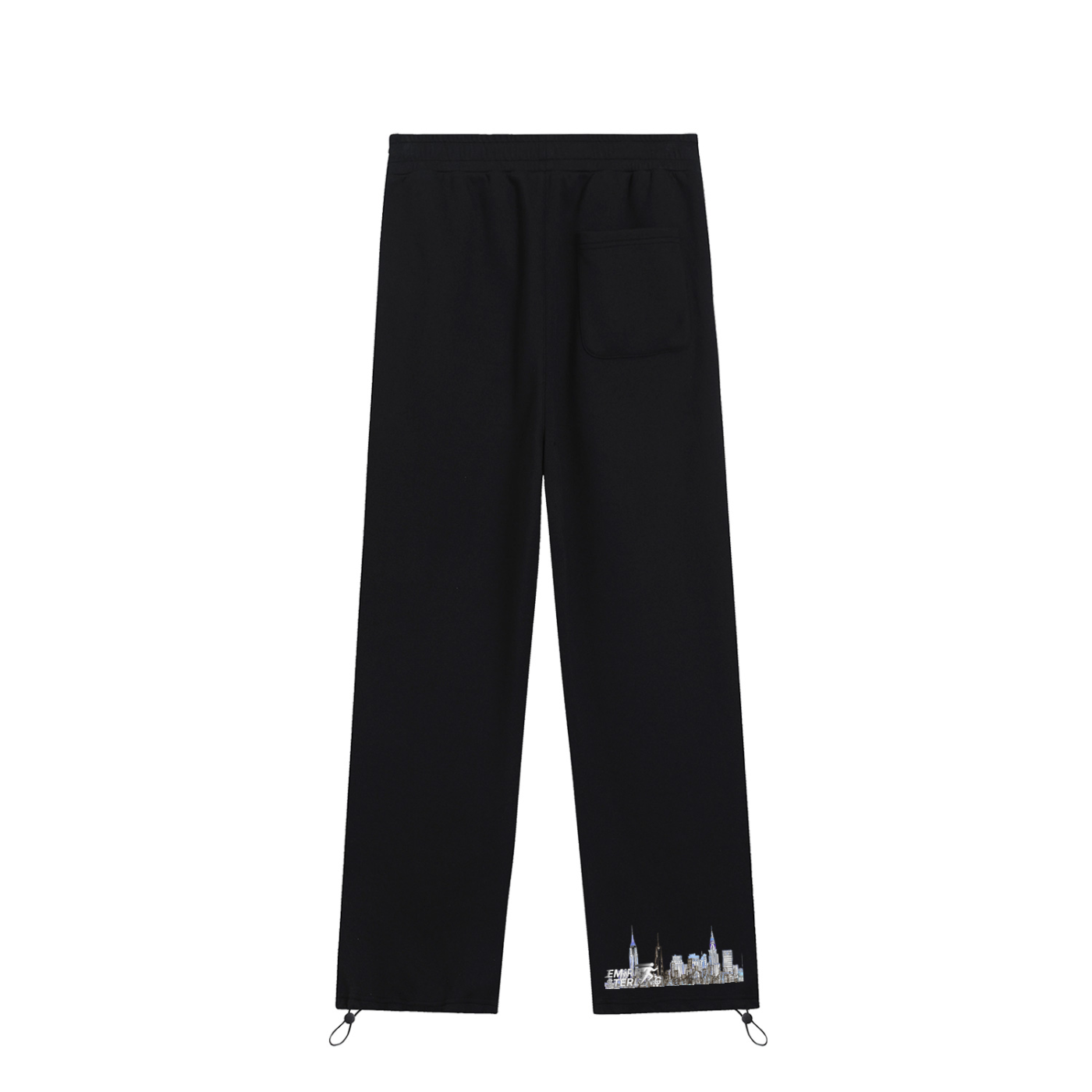 Essential Drawstring Straight-Leg Sweatpants